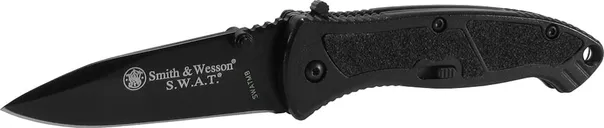 Smith & Wesson S.W.A.T. M.A.G.I.C. Folding Knife, Black - Smith & Wesson