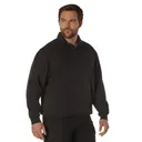 Rothco Firefighter - Ems Quarter Zip Job Shirt, Black, 3X-Large - Rothco