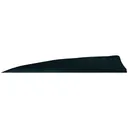 Gateway Shield Cut Feathers Black 4 in. RW 100 Pk. - Gateway