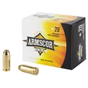 Armscor 180 gr Jacketed Hollow Point .40 S&W Ammo, 20/box - AC403N - Rock Island Armory