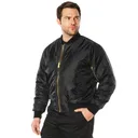 Rothco Concealed Carry Ma-1 Flight Jacket - Black, 5X-Large - Rothco