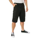 Rothco Long Length Bdu Shorts - Black, 4X-Large - Rothco