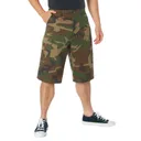 Rothco Long Length Camo Bdu Shorts - Woodland Camo, 4X-Large - Rothco