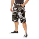 Rothco Long Length Camo Bdu Shorts - City Camo, 3X-Large - Rothco