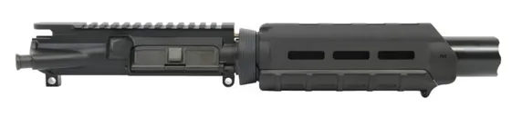 PSA 7" Nitride 1:7 Pistol Length 5.56 NATO Marauder AR-15 Upper Assembly, Black - No BCG/CH - Palmetto State Armory
