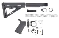 PSA AR15 MOE Lower Build Kit without Fire Control Group, Black - Palmetto State Armory