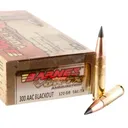Barnes Bullets VOR-TX 120 gr Tac-TX Boat Tail .300 Blackout Ammo, 20/box - 30827 - Barnes Bullets