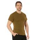 Rothco Solid Color 100 Cotton T-Shirt - Brown, 3X-Large - Rothco