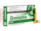 Remington UMC 50 gr Jacketed Hollow Point .22-250 Rem Ammo, 20/box - L22504 - Remington