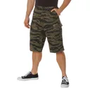Rothco Long Length Camo Bdu Shorts - Tiger Stripe Camo, Large - Rothco