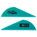Bohning Blazer Vanes Teal 36 pk. - Bohning