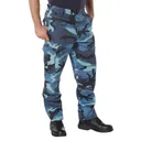 Rothco Color Camo Tactical Bdu Pants - Sky Blue Camo, X-Large - Rothco