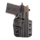 DeSantis Gunhide Cazzuto Glock G17/G22/G31 OWB Holster RH Kydex Black - Durable and Efficient Concealment Solution - D94KAB2Z0 - DeSantis Gunhide