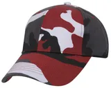 Rothco Supreme Camo Low Profile Cap - Red Camo - Rothco