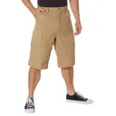 Rothco Long Length Bdu Shorts - Khaki, 3X-Large - Rothco