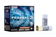 Federal Speed Shok Snow Goose 12ga 3" #2 Ammunition, 25rds - WF142SG2 - Federal Premium
