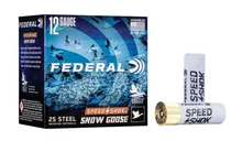 Federal Speed Shok Snow Goose 3" BB 12 Gauge Ammo, 25/Box - WF142SGBB - Federal Premium