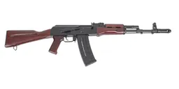PSA AK-101 Classic Rifle with Toolcraft Trunnion, Bolt, and Carrier, Redwood - Palmetto State Armory