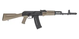 PSA AK-101 Classic Rifle with Toolcraft Trunnion, Bolt, and Carrier, Classic FDE - Palmetto State Armory