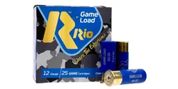 RIO 12 ga Top Game High Velocity 2.75" #8 1-1/4oz 25 Shotshells - TGHV368 - Rio Ammo