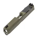 PSA Dagger Complete RMR Slide Assembly With Extreme Carry Cuts, Sniper Green - Palmetto State Armory