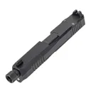 PSA Dagger Complete RMR Slide Assembly with Threaded Barrel, Extreme Carry Cut, Black - Palmetto State Armory