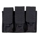 Blackhawk S.T.R.I.K.E. Triple Pistol Magazine Pouch for (6) M16/M4 Magazines, Black - 37CL04BK - Blackhawk