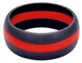 Rothco Thin Red Line Silicone Ring - Ring Size 9 - Rothco