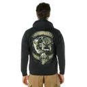 Black Ink U.S.M.C. Bulldog Hooded Pullover Sweatshirt - Small - Rothco