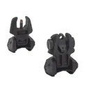 Meprolight FRBS Backup Sight Set - Front/Rear Flip-Up Sights with Orange/Green Illumination for Enhanced Targeting - 403220 - Meprolight
