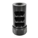 American Precision Arms Gen 2 Little Bastard Self Timing Muzzle Brake 5/8-24, Black - Compact Recoil Control - G2L5830N - American Precision Firearms