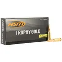 HSM Ammunition Trophy Gold 6mm ARC 95 gr SST 20rds Rifle Ammo for Premium Shock Tip for Trophy Hunts - 6ARC95VLD - HSM Ammo