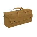Rothco Canvas Jumbo Tool Bag With Brass Zipper - Coyote Brown - Rothco