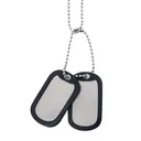 Rothco Dog Tag Silencers - Black - Rothco