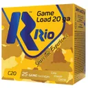 Rio Outdoors Game Load 20 Gauge 2-3/4" #6 shot 1oz Shotshells, 25Rds - Rio Ammo