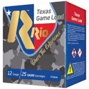 Rio Outdoors Texas Game Load 12 Gauge 2-3/4" #8 Shot 1-1/4oz Shotshells, 25Rds - Rio Ammo