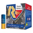 Rio Outdoors Texas Game Load 12 Gauge 2-3/4" #8 Shot 1-1/4oz Shotshells, 25Rds - Rio Ammo