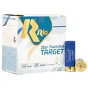 Rio Outdoors Corp Star Team Evo Target Long Range 12 Gauge 2-3/4" #7.5 1-1/8 oz 25rds Training Ammo - Superior Long-Range Training Shells - STT32LR75 - Rio Ammo