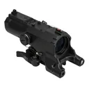 VISM ECO Mod 2 Scope 4x34mm - Reliable and Affordable Rifle Scope with Fixed Magnification for General Use - VECO434QRBM2 - NcSTAR