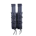 High Speed Gear Taco Double Extended Pistol Magazine/Baton Pouch - Black Versatile Dual-Function Pouch - 11EX02BK - High Speed Gear