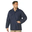 Rothco M-65 Field Jacket - Navy Blue, Large - Rothco