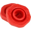 Dead Center Stabilizer Silencer Red 3/4in. 2pk. - Dead Center