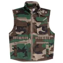 Rothco Kids Ranger Vest - Woodland Camo, X-Small - Rothco