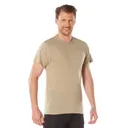 Rothco Solid Color 100 Cotton T-Shirt - Desert Sand, 3X-Large - Rothco