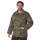 Rothco M-65 Field Jacket - Woodland Digital Camo, 3X-Large - Rothco