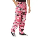 Rothco Color Camo Tactical Bdu Pants - Pink Camo, 2X-Large - Rothco