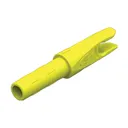 Gold Tip Accu-Tough Nocks Yellow 12 pk. - Gold Tip Arrows