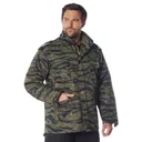 Rothco M-65 Field Jacket - Tiger Stripe Camo, Medium - Rothco