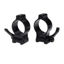Talley Quick Detachable Ring w/Lever 30mm Tube Medium Steel - Talley Manufacturing