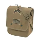 Rothco Canvas Map Case Shoulder Bag With Military Patches - Rothco